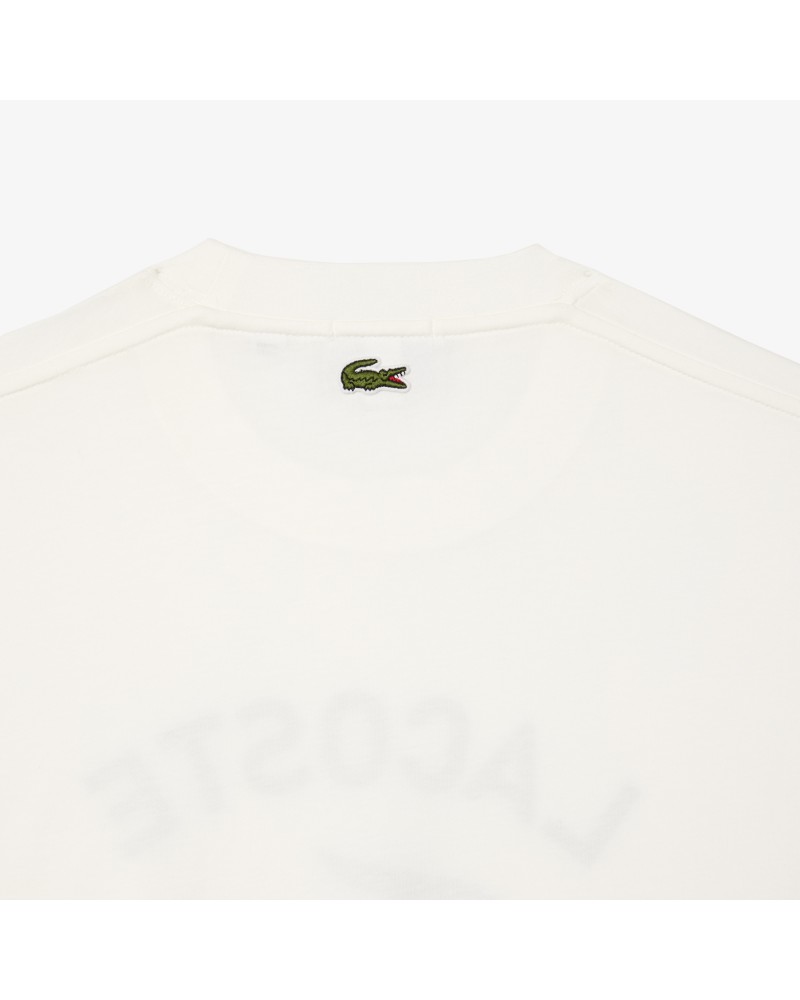 T-shirt coton imprimé signature