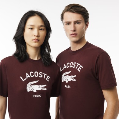 T-shirt classic fit avec imprimé Lacoste