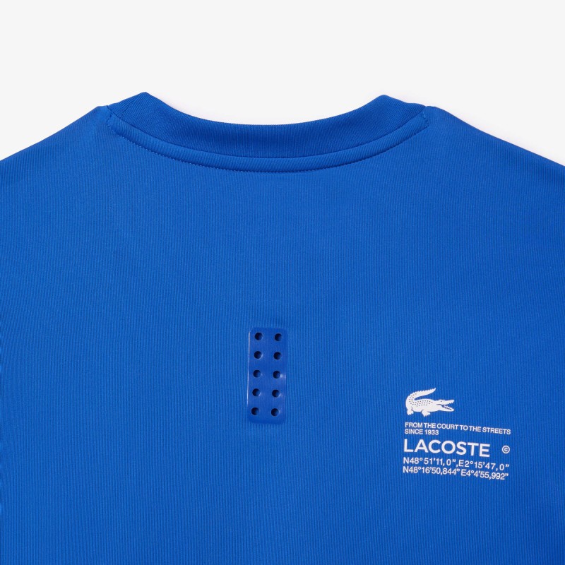 T-shirt homme Lacoste Sport slim fit en jersey extensible