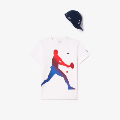 Pack t-shirt et casquette Lacoste Tennis x Novak Djokovic