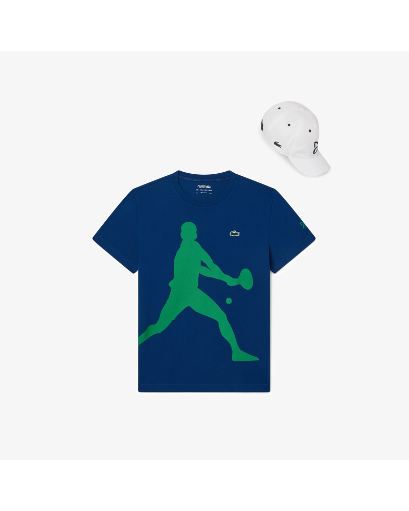 Pack t-shirt et casquette Lacoste Tennis x Novak Djokovic