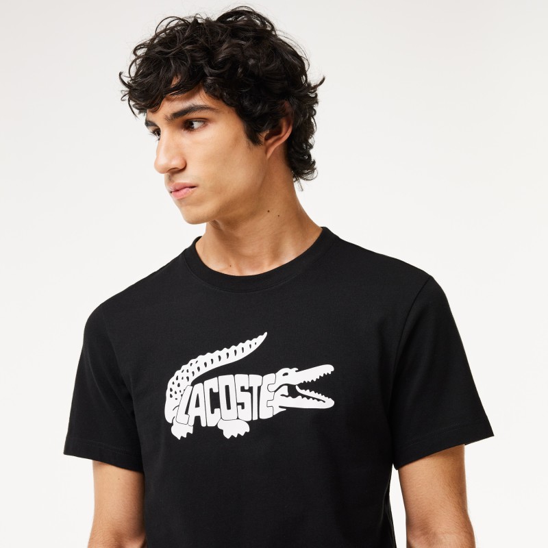 T-shirt Sport Ultra-Dry avec imprimé crocodile