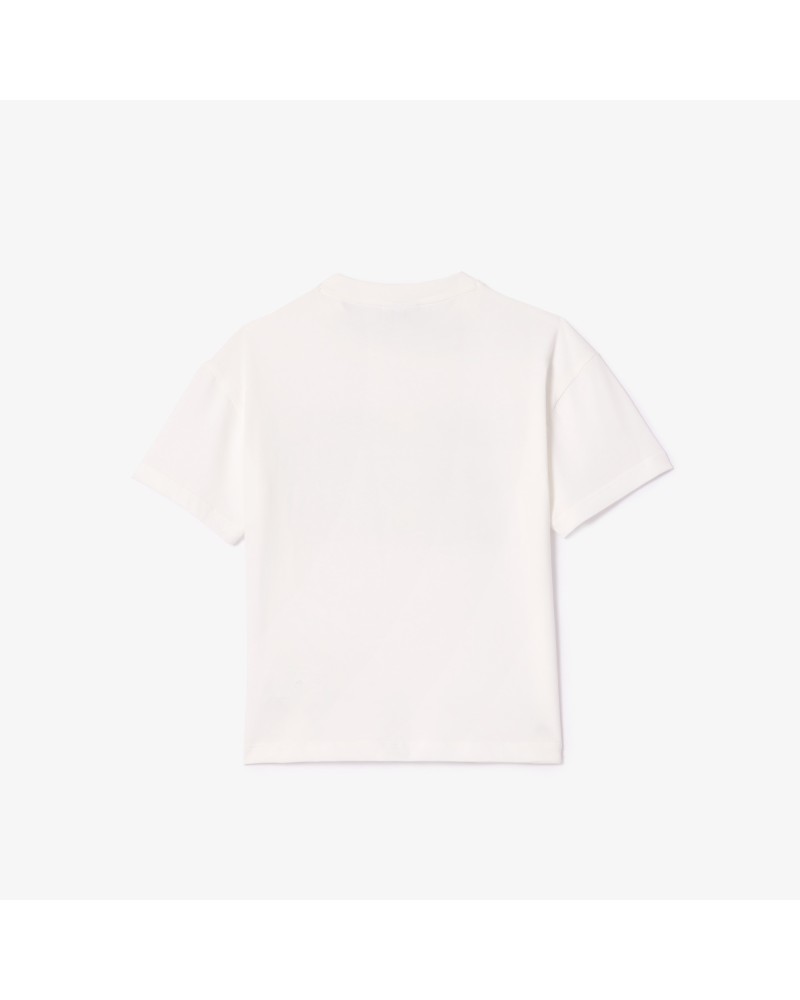 T-shirt relaxed fit en coton balles de tennis