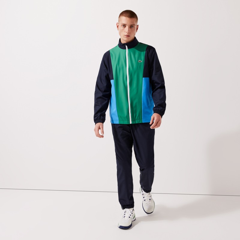 Ensemble de survêtement Lacoste SPORT color-block avec marquage