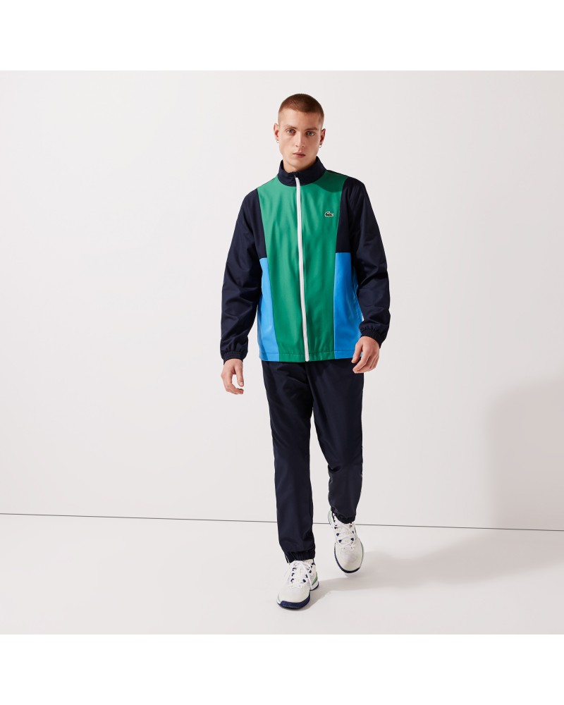 Ensemble de survêtement Lacoste SPORT color-block avec marquage