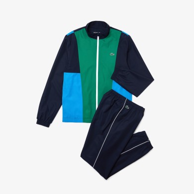 Ensemble de survêtement Lacoste SPORT color-block avec marquage