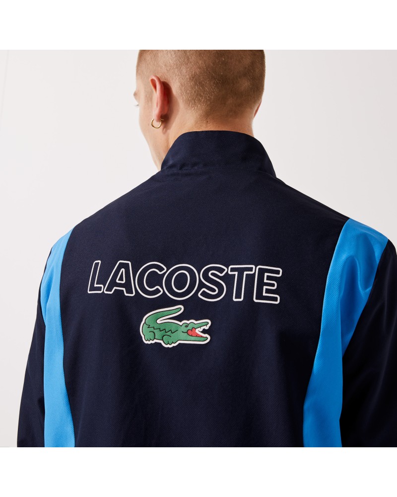 Ensemble de survêtement Lacoste SPORT color-block avec marquage