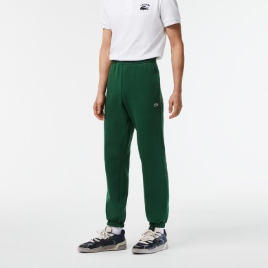 Pantalon de survêtement homme Lacoste en molleton gratté