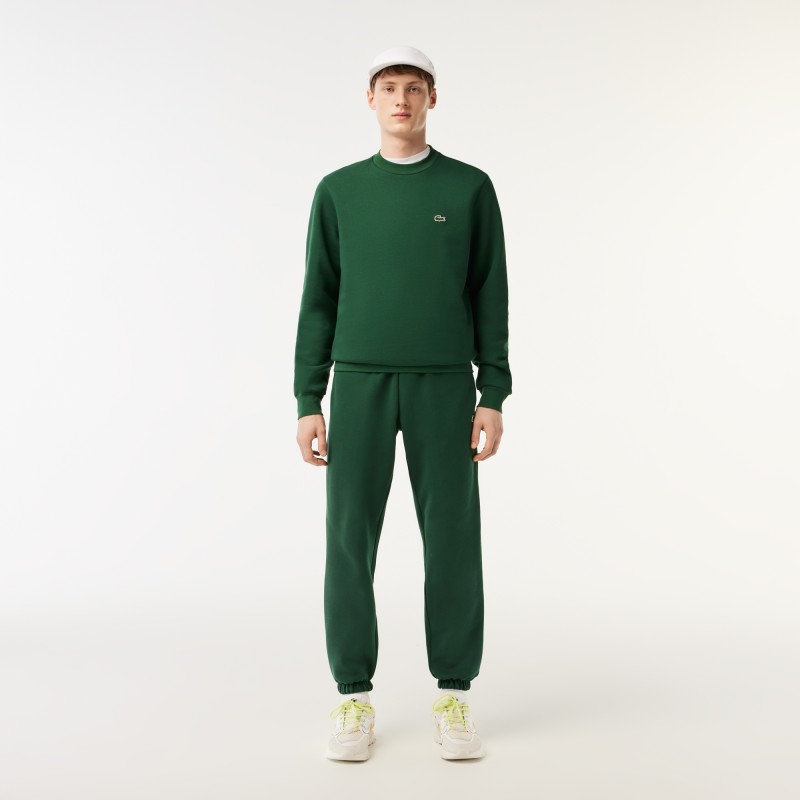 Pantalon de survêtement homme Lacoste en molleton gratté