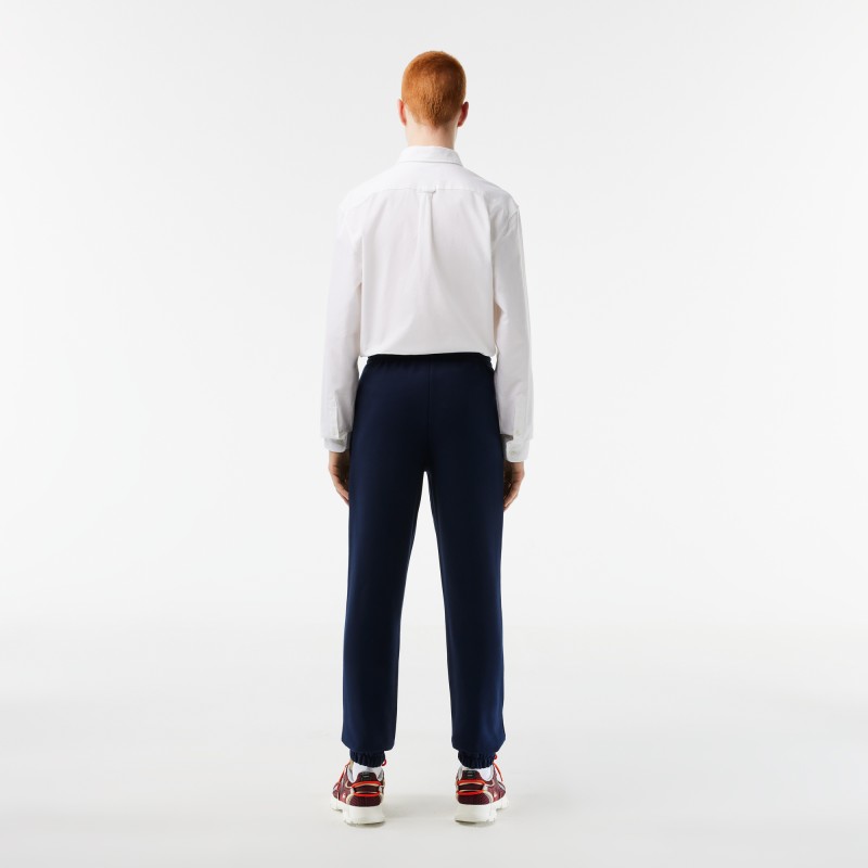 Pantalon de survêtement Jogger homme Lacoste en molleton gratté