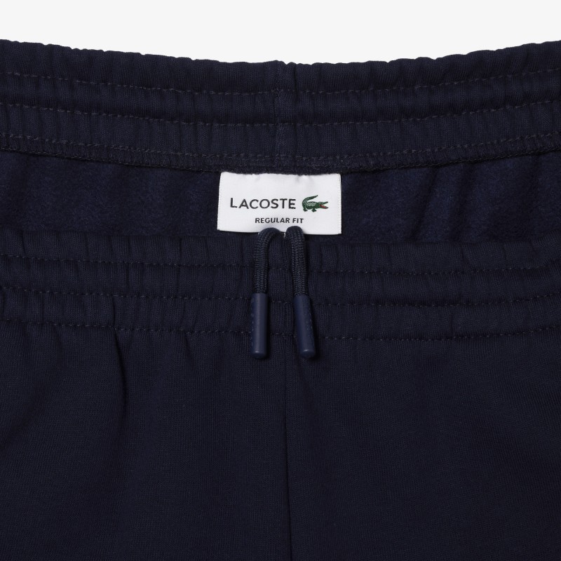 Pantalon de survêtement Jogger homme Lacoste en molleton gratté