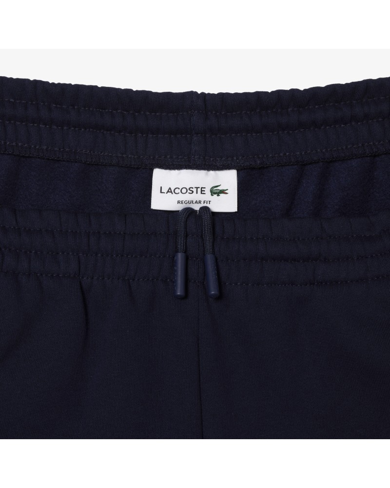 Pantalon de survêtement Jogger homme Lacoste en molleton gratté