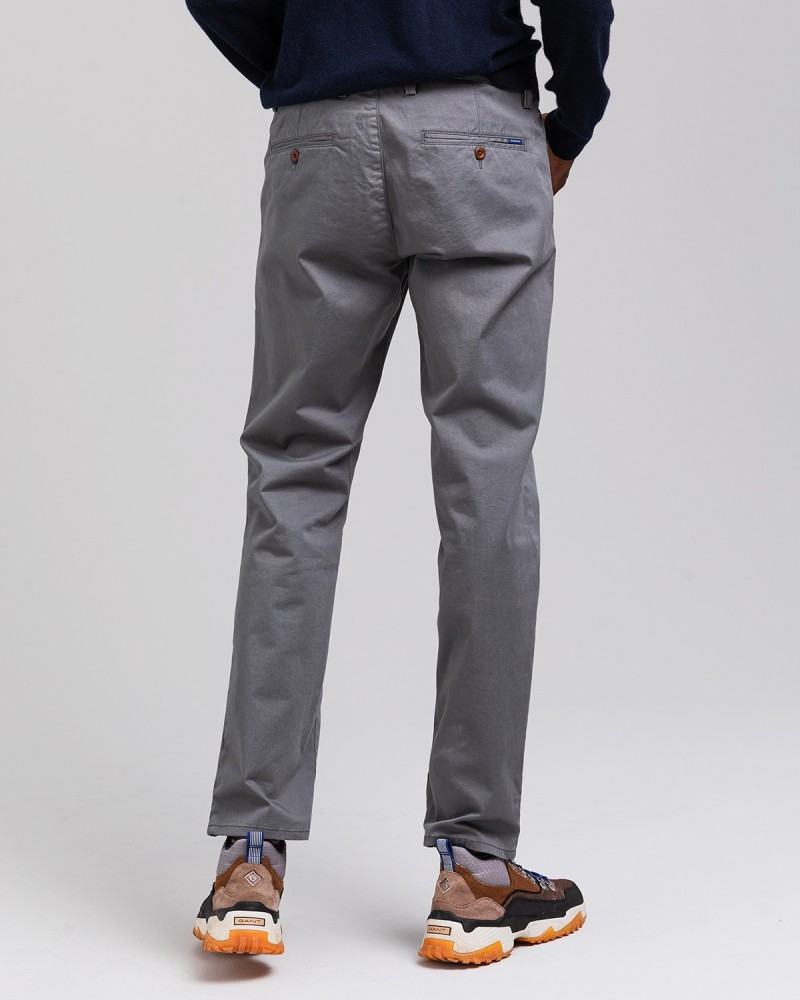 SLIM TWILL CHINOS