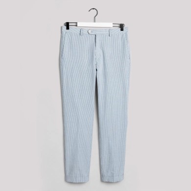 D2. SEERSUCKER PANT WITH CUFF