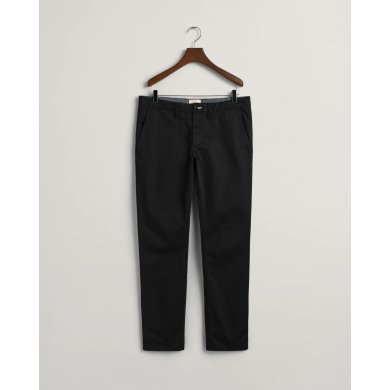 Chinos en twill coupe slim