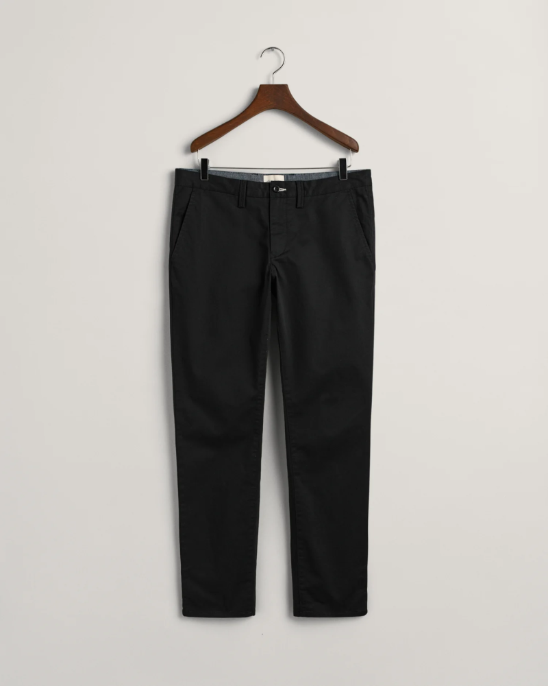 Chinos en twill coupe slim