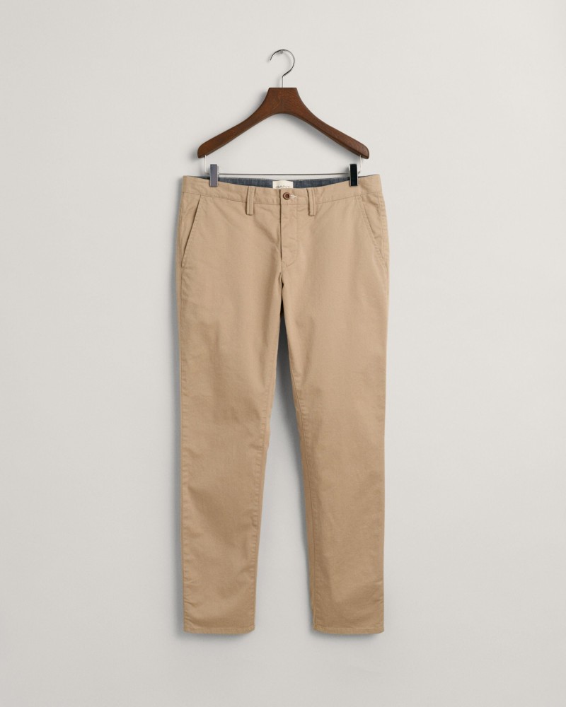 Slim Fit Twill Chinos