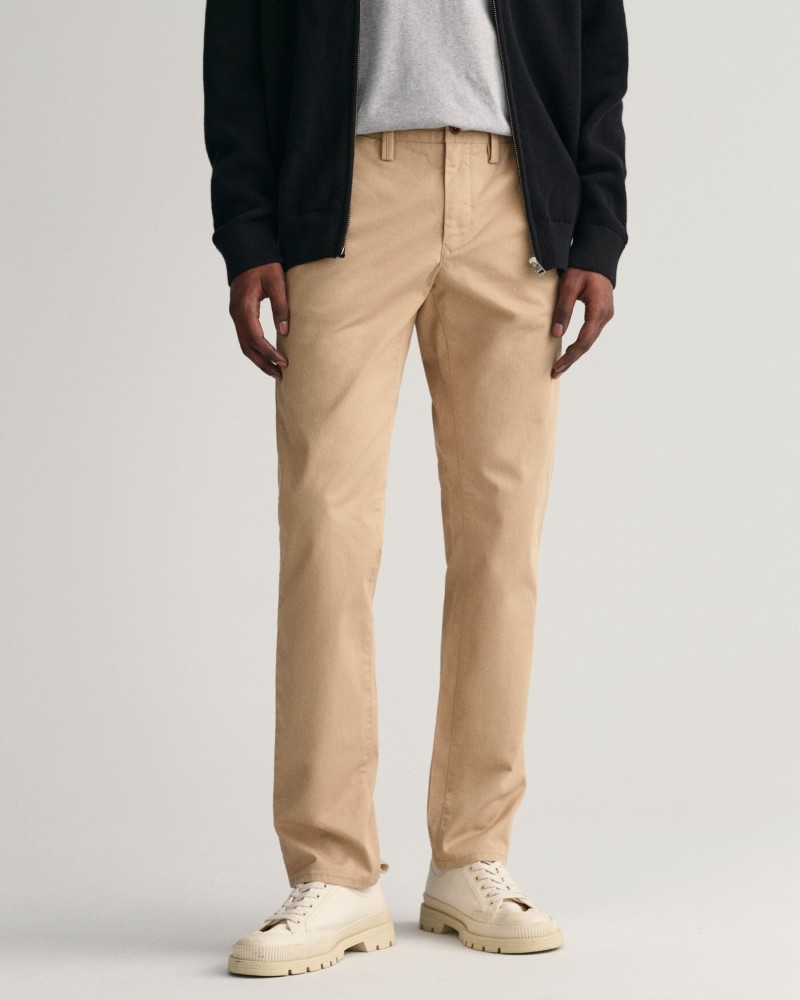 Slim Fit Twill Chinos