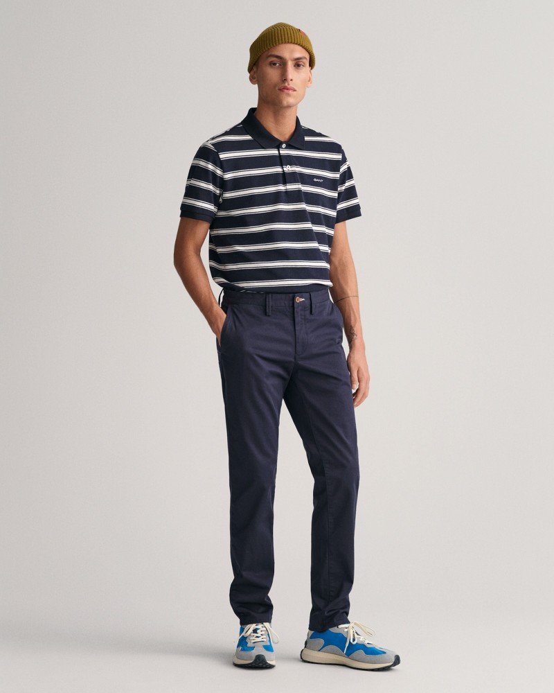 Slim Fit Twill Chinos