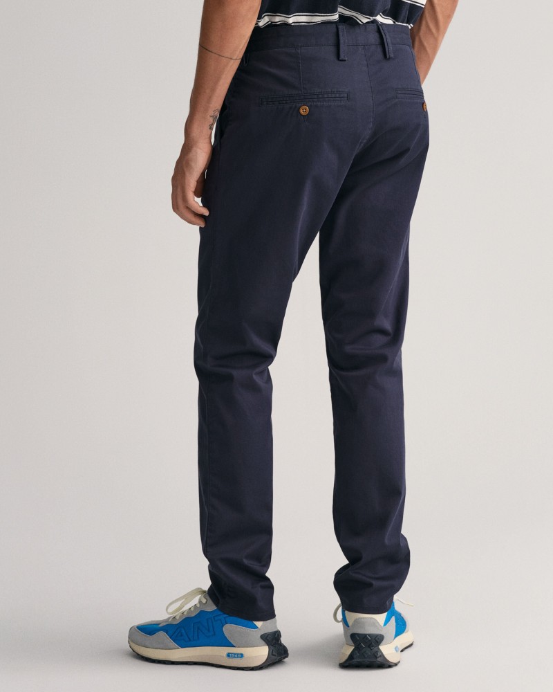 Slim Fit Twill Chinos