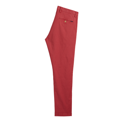 PANTALON SLIM CHINO EN COTON STRETCH