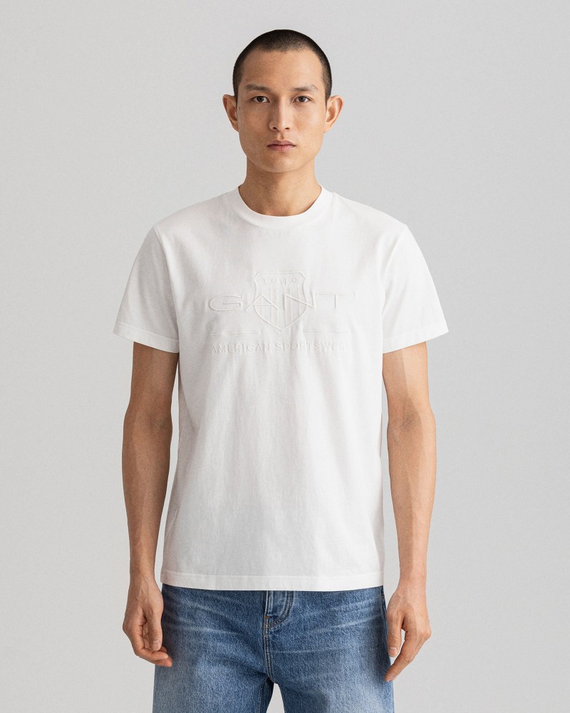 REG TONAL SHIELD SS T-SHIRT