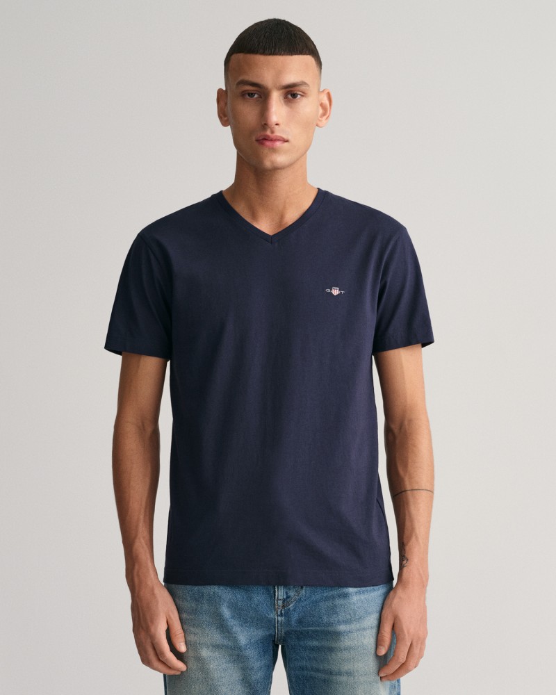 SLIM SHIELD V-NECK T-SHIRT