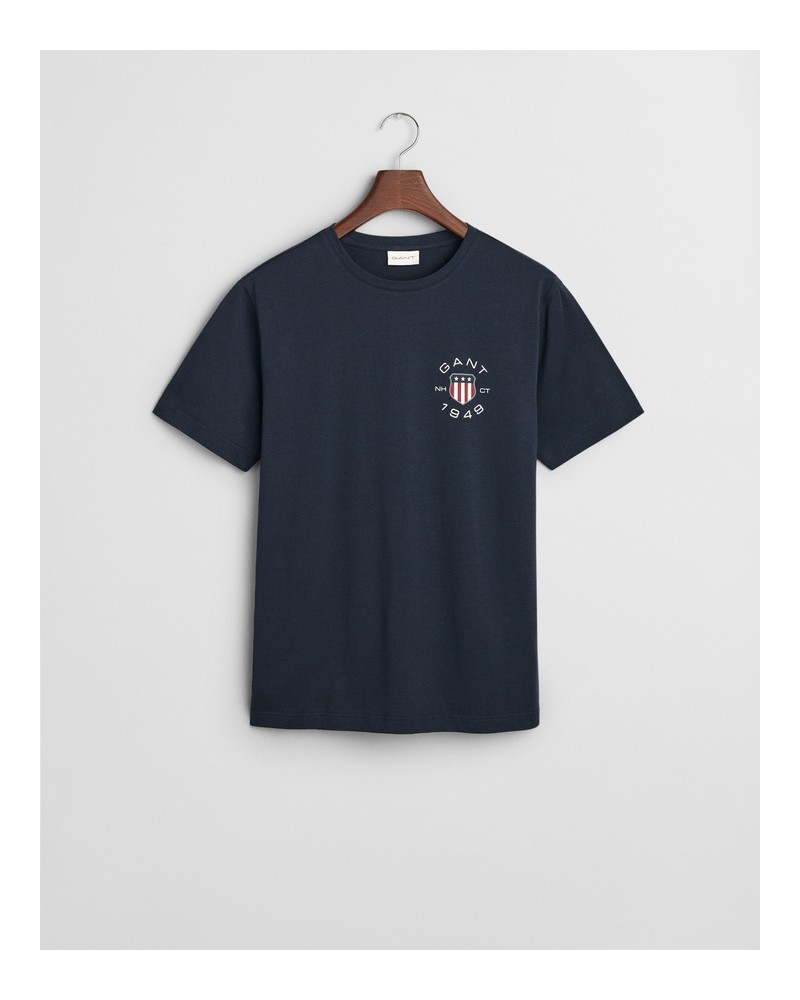 Gant T-shirt à manches courtes pour hommes 