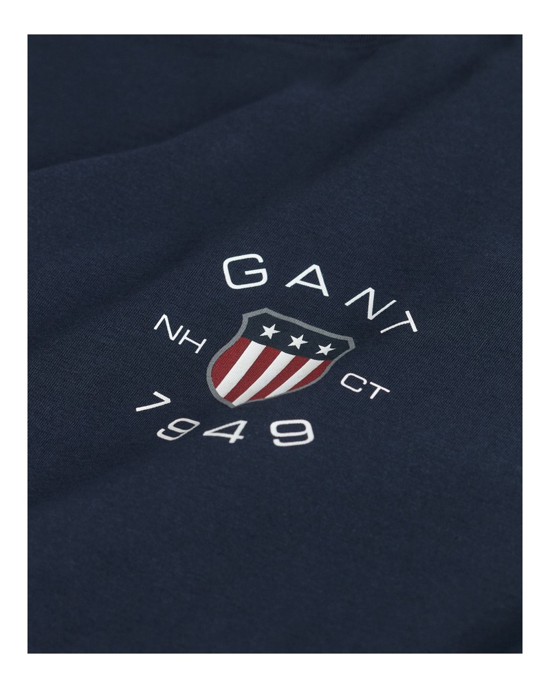 Gant T-shirt à manches courtes pour hommes 