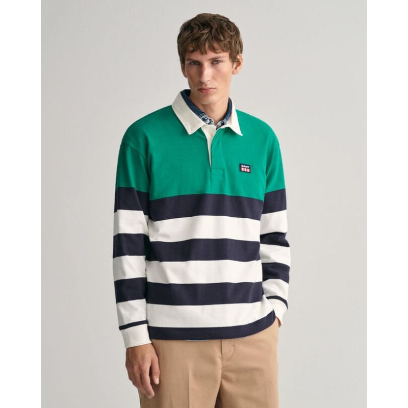 STRIPED LS RUGGER