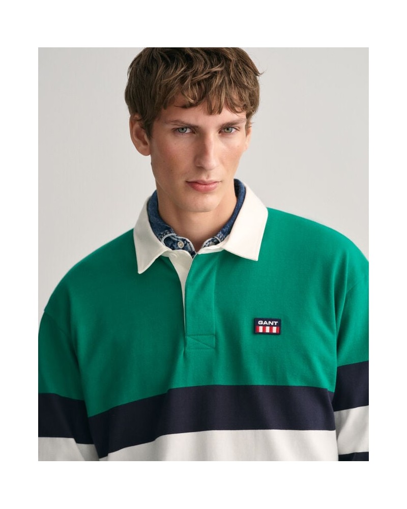 STRIPED LS RUGGER