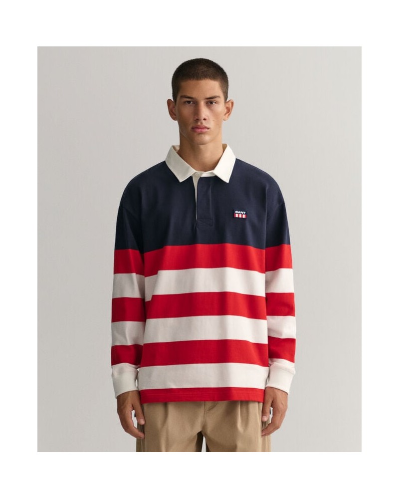 STRIPED LS RUGGER