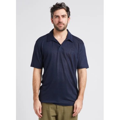 LINEN SS POLO