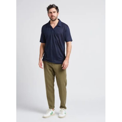 LINEN SS POLO