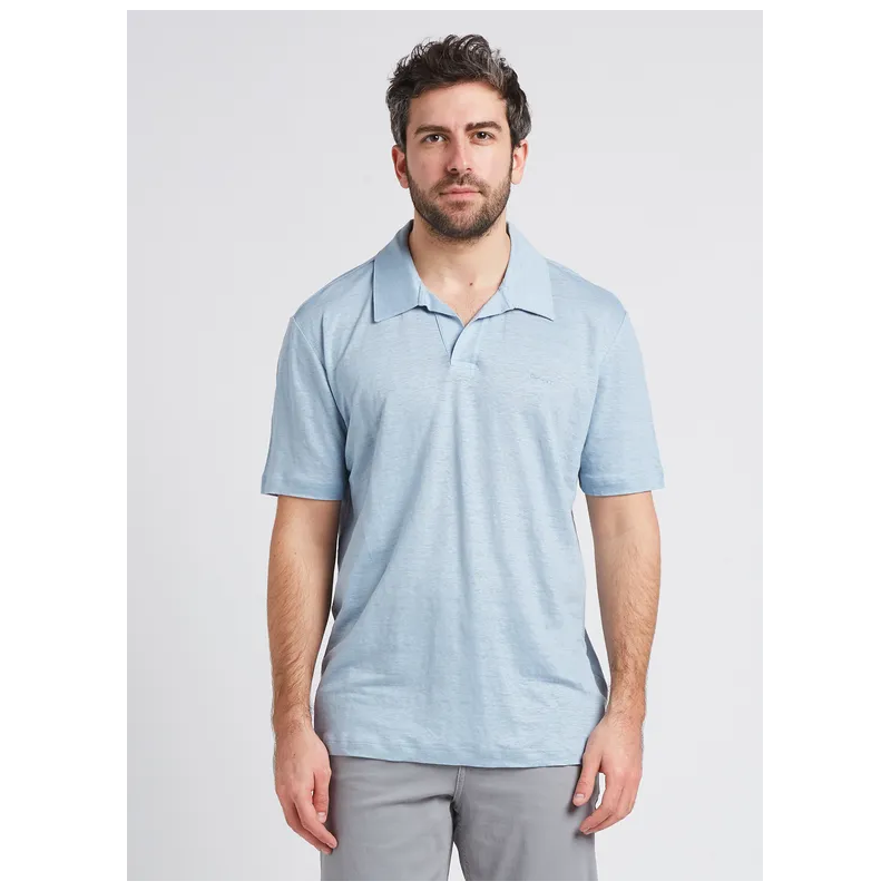 LINEN SS POLO