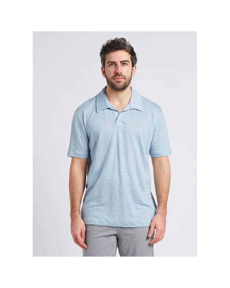 LINEN SS POLO