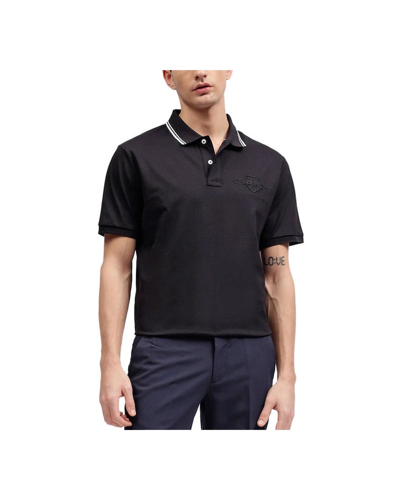 CONTRAST TIPPING SS PIQUE POLO