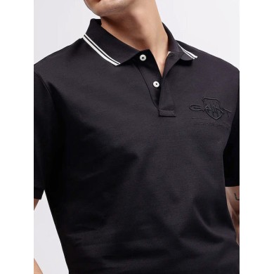 CONTRAST TIPPING SS PIQUE POLO