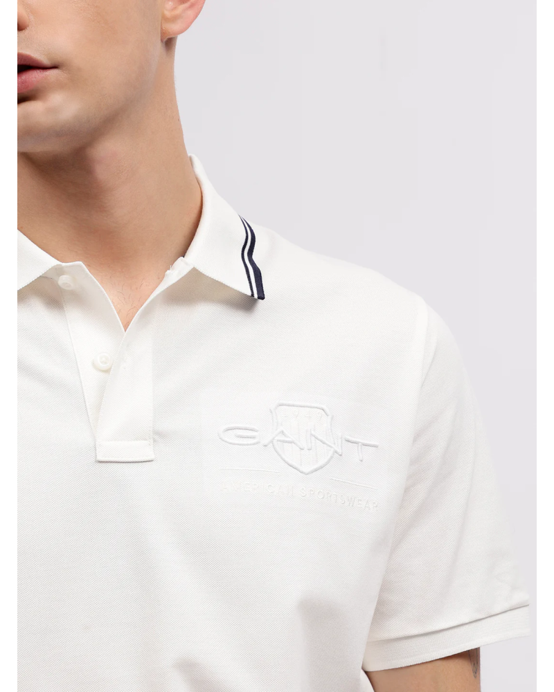 CONTRAST TIPPING SS PIQUE POLO