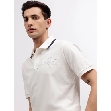 CONTRAST TIPPING SS PIQUE POLO