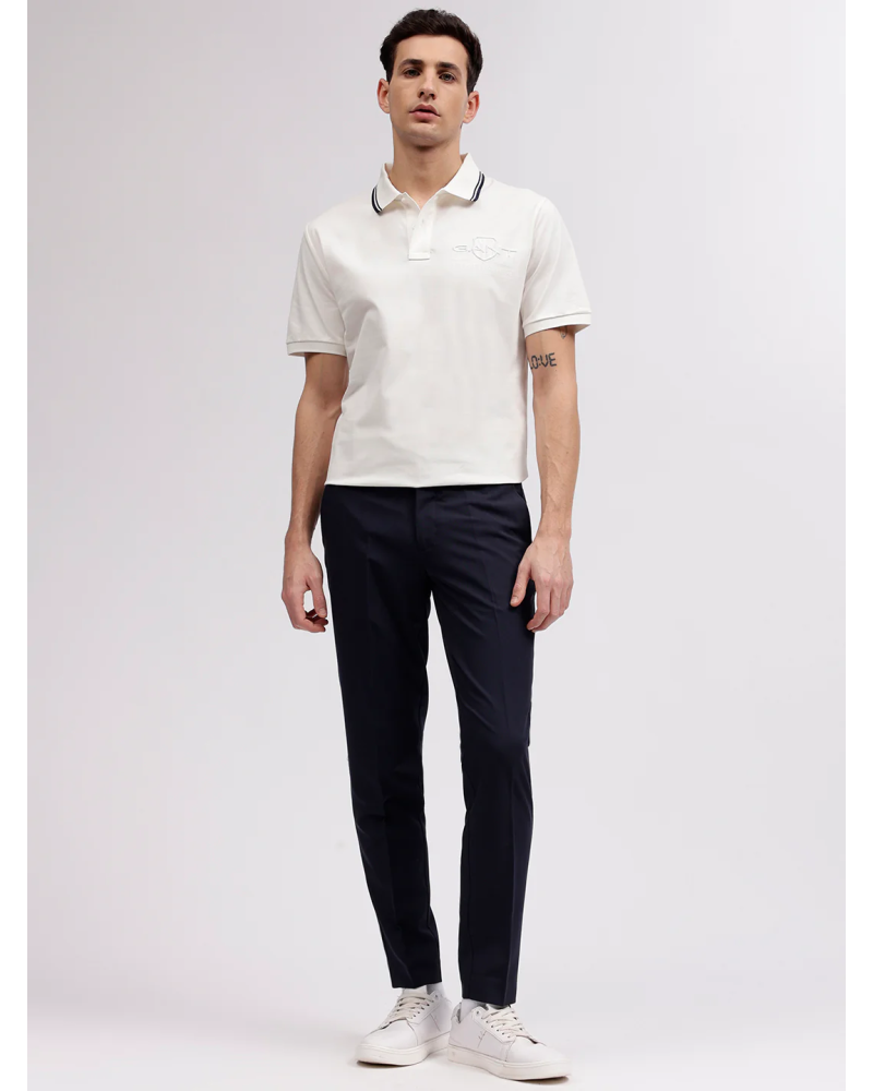 CONTRAST TIPPING SS PIQUE POLO