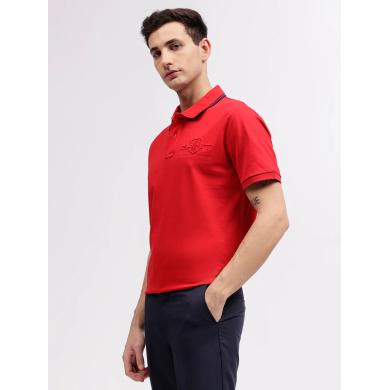 CONTRAST TIPPING SS PIQUE POLO