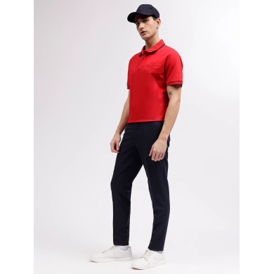 CONTRAST TIPPING SS PIQUE POLO