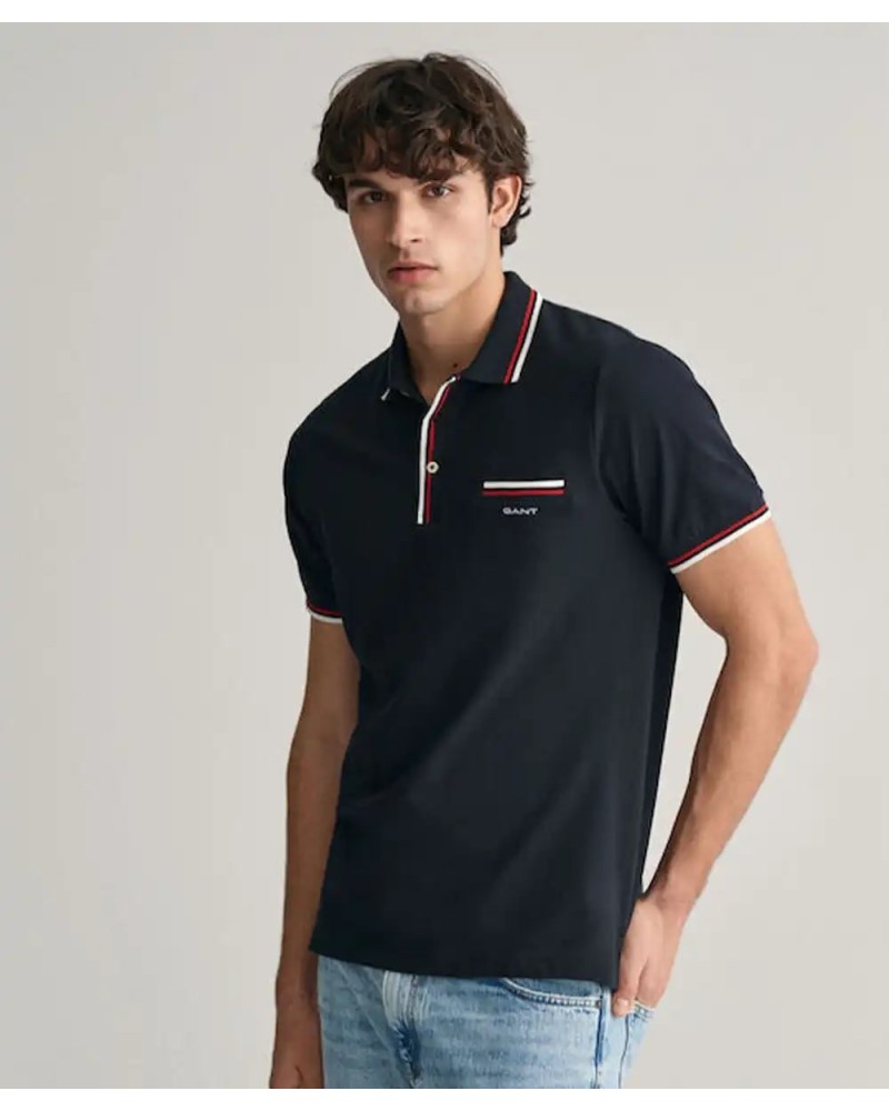 2-COL TIPPING SS PIQUE POLO