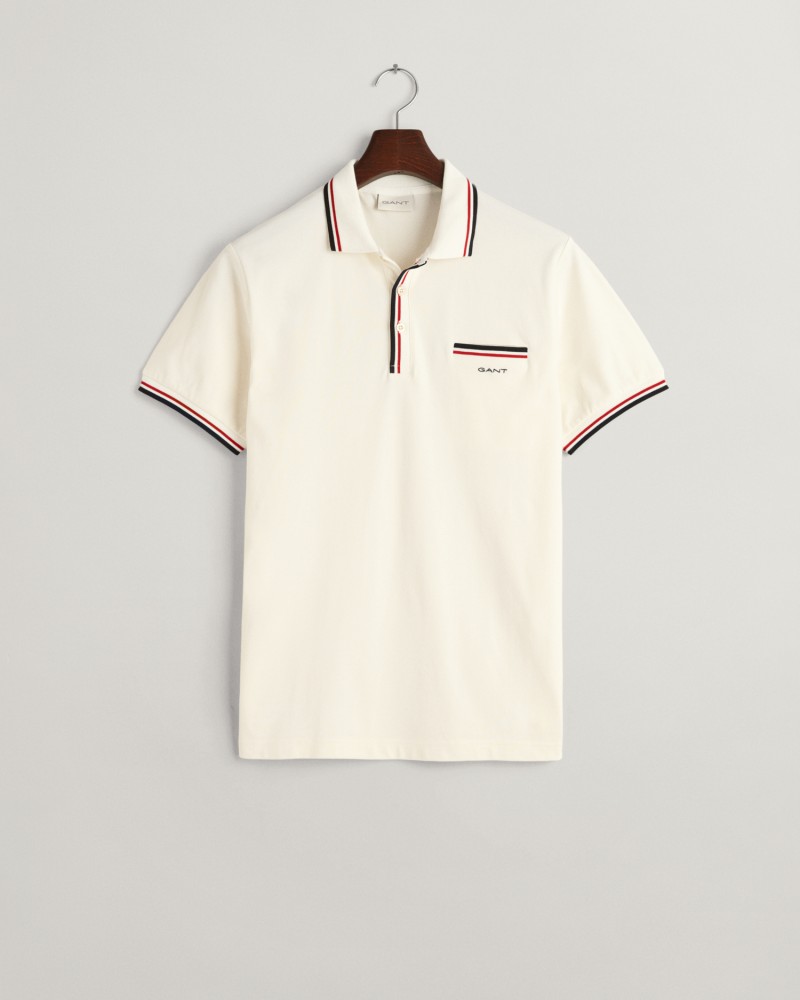 2-COL TIPPING SS PIQUE POLO