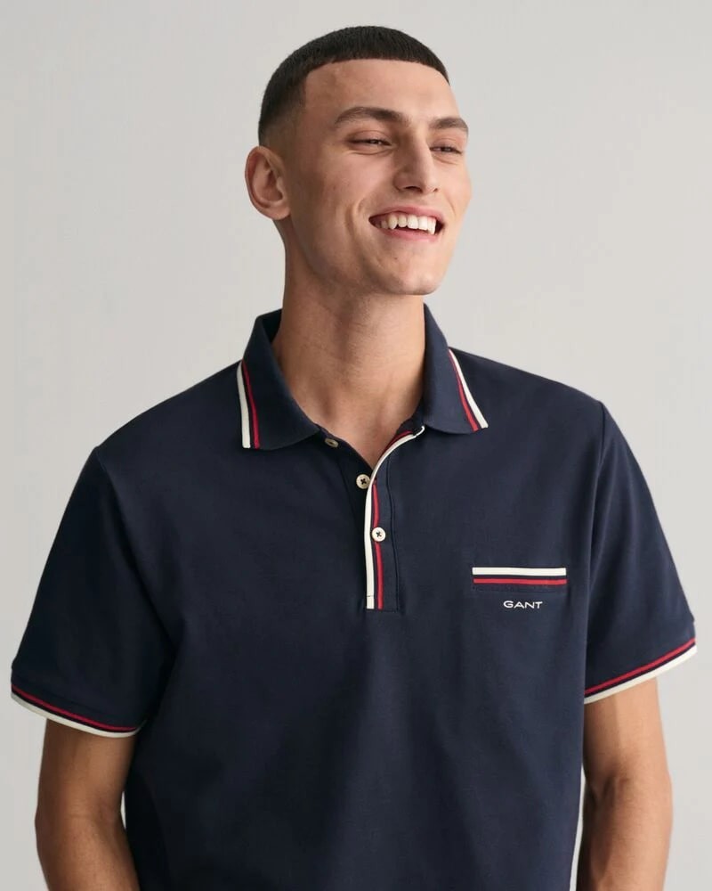 2-COL TIPPING SS PIQUE POLO