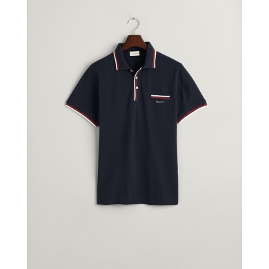 2-COL TIPPING SS PIQUE POLO