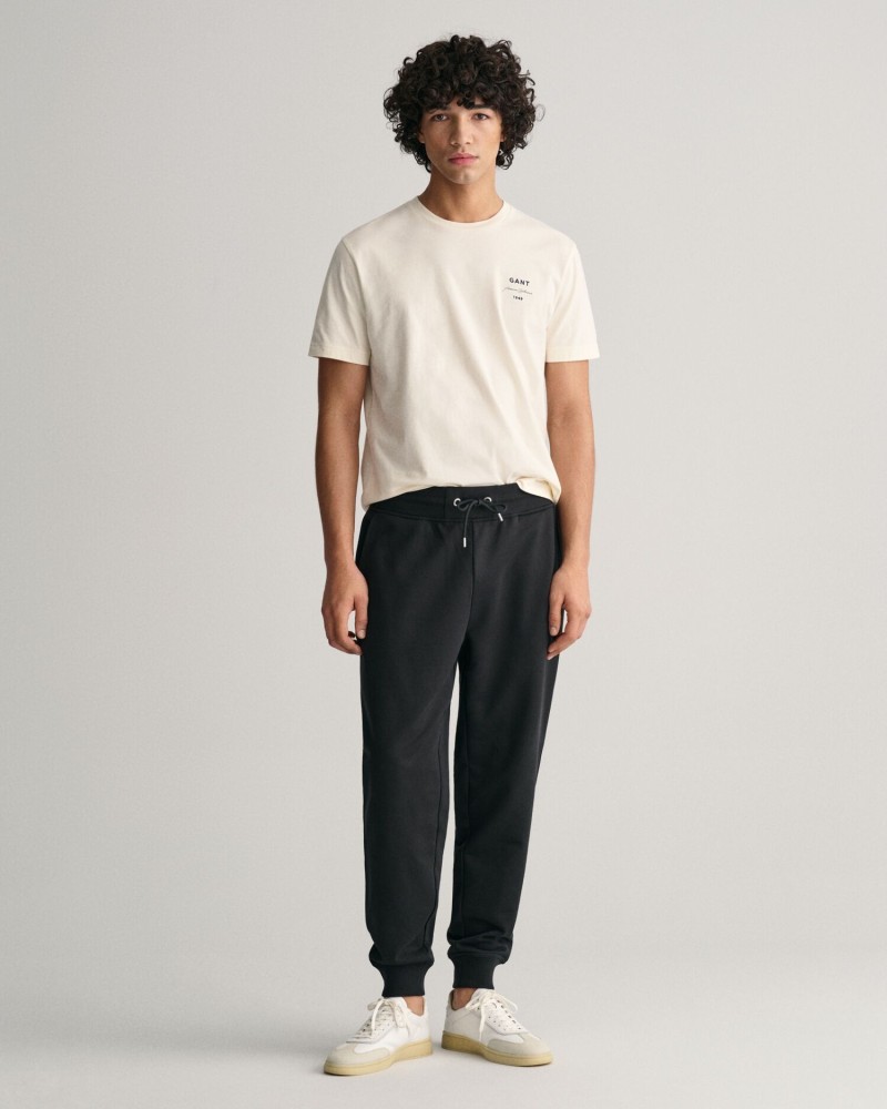 LOGO SCRIPT JERSEY PANTS