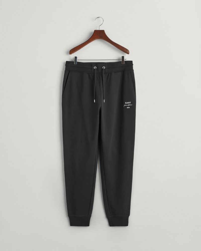 LOGO SCRIPT JERSEY PANTS