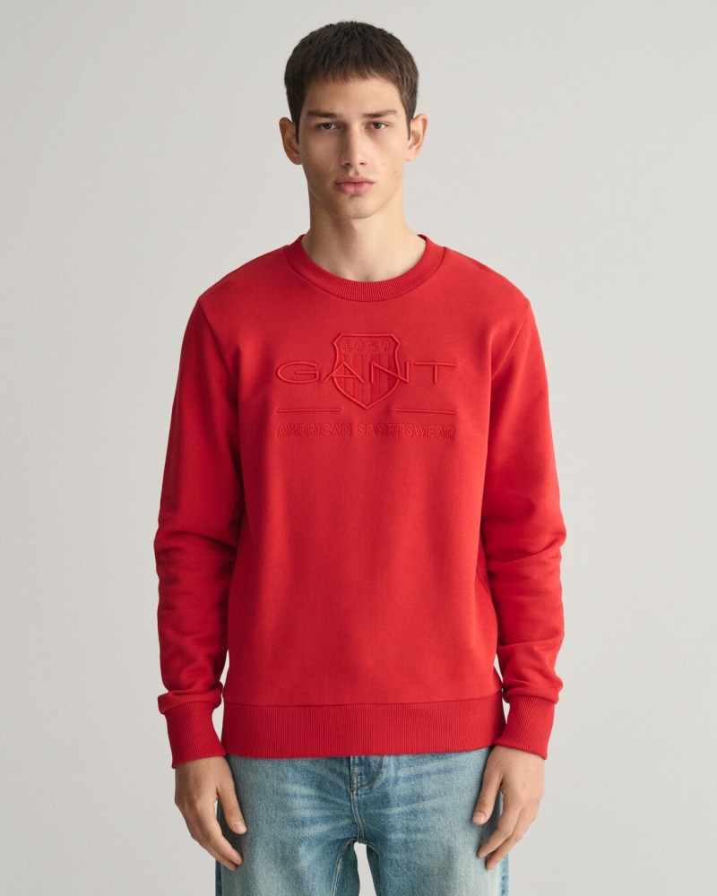 REG TONAL SHIELD C-NECK SWEAT